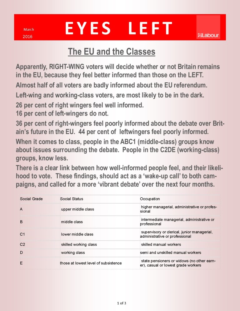 Publication1 Tories and class 1of 3