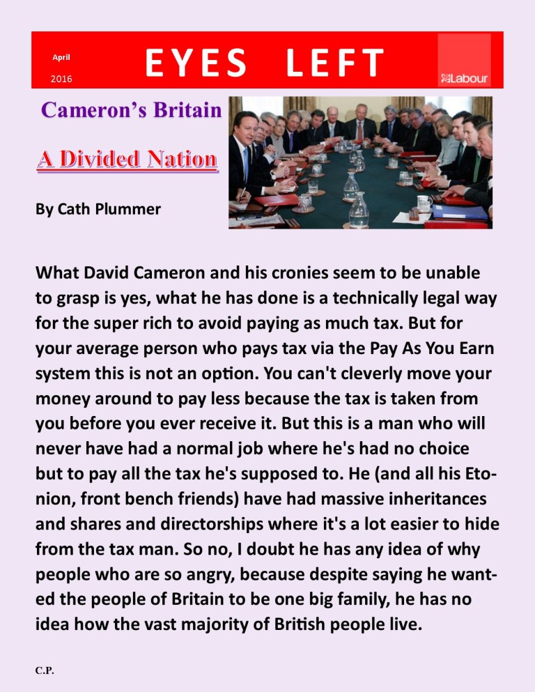 Publication 1   A Divided Nation -Cath Plummer