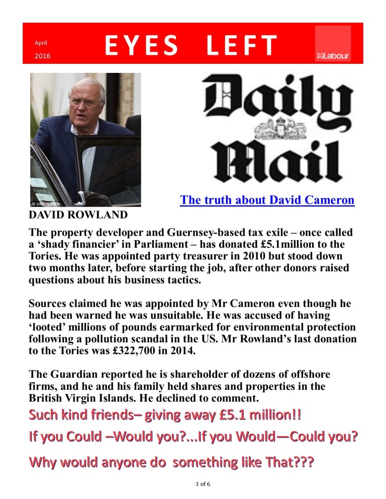 Publication 1 Cameron's Downfall 3 of 6