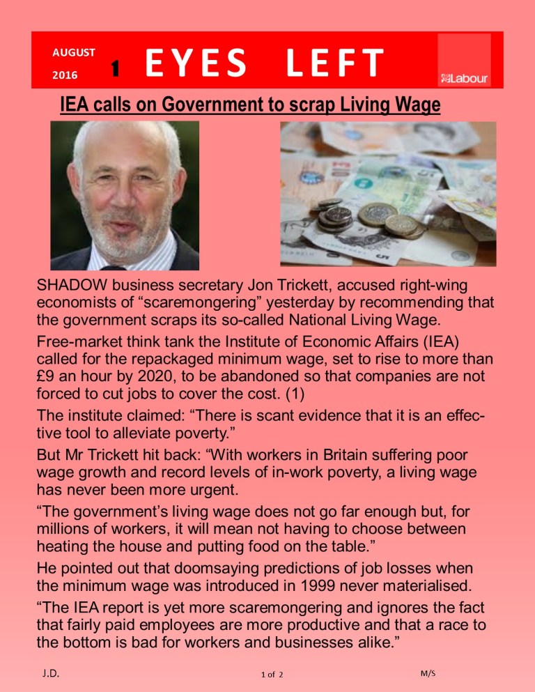 Publication 1   national living Wage 1 of 2