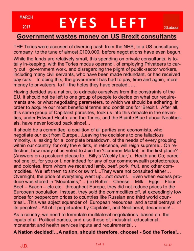 Publication1 Eyes Left Brexit requirements