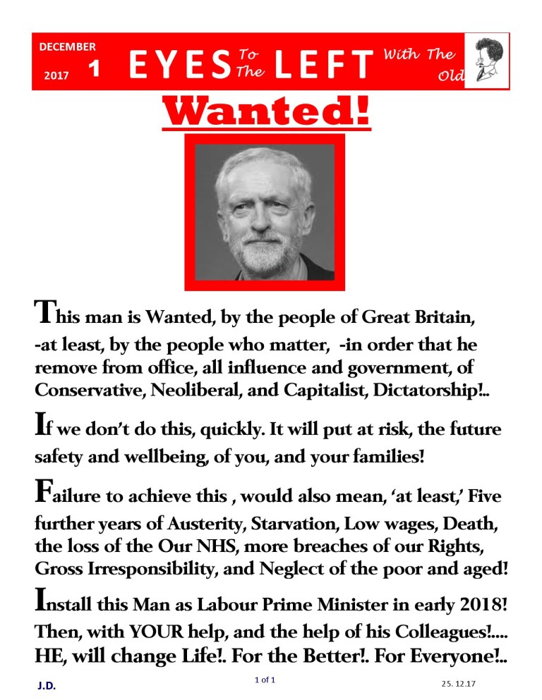 Publication1 Eyes Left Wanted