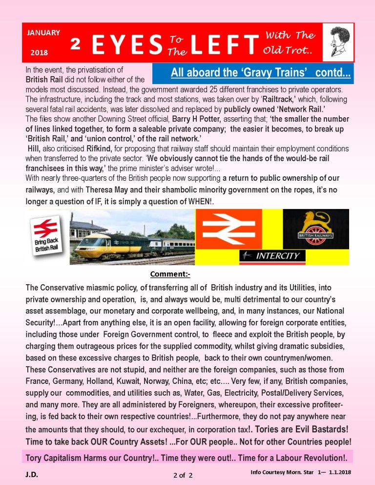 Publication1 Eyes Left All aboard the gravy trains 2 of 2