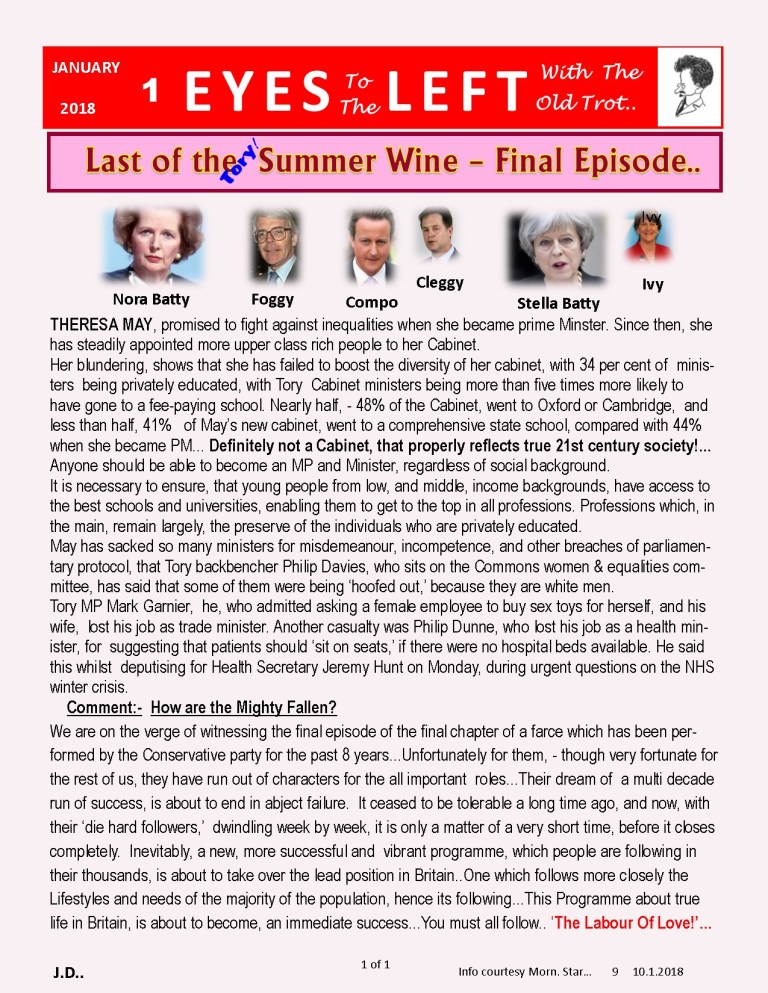 Publication1 Eyes Left Last of the summer wine