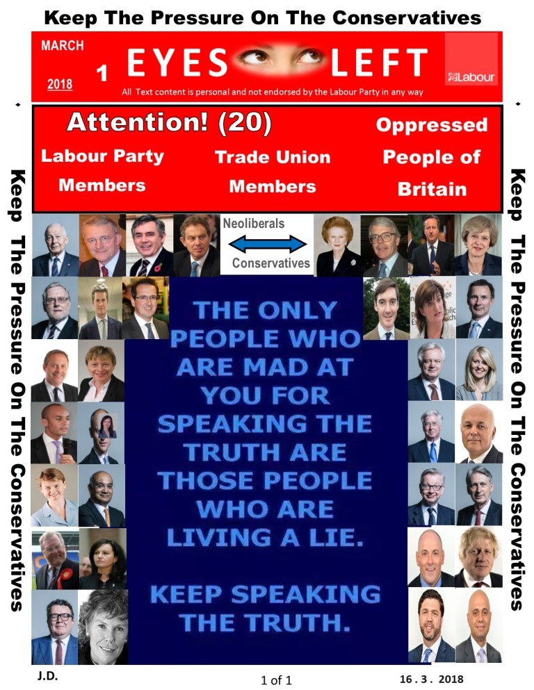 Publication 1 Eyes Left Eyes Left Tories &amp; Neoliberals