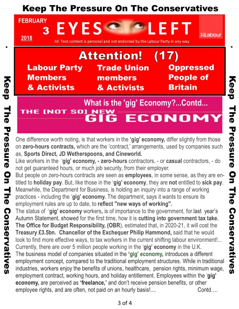 Publication 1 Eyes Left the gig economy 3 of 4