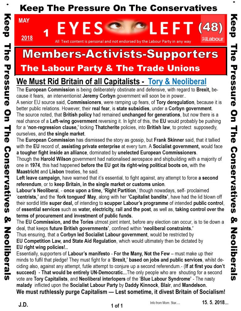 Publication 1 Eyes Left Dennis Skinner