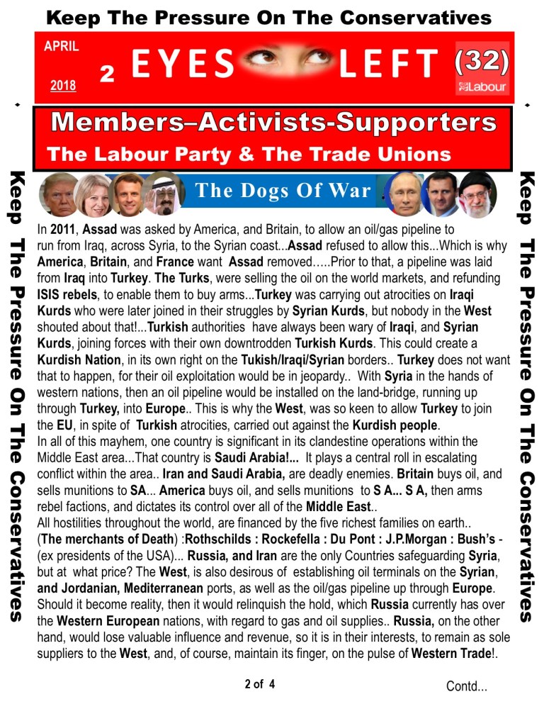 Publication 1 Eyes Left The Dogs Of War 2 of 4