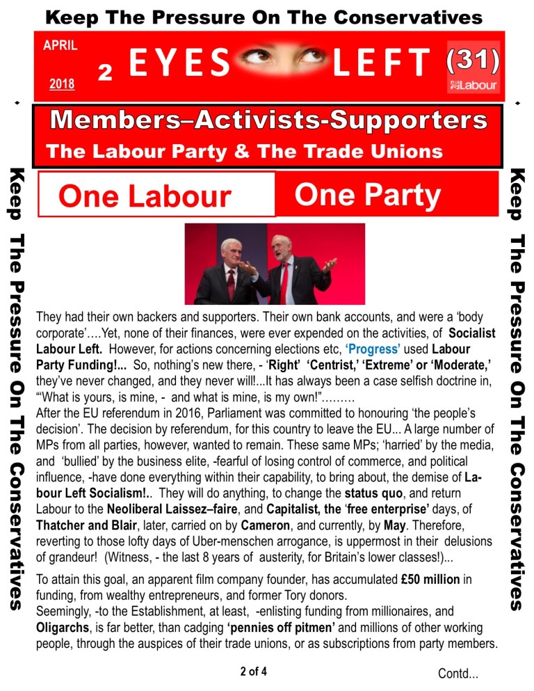 Publication 1 Eyes Left The New Centrists 2 of 4