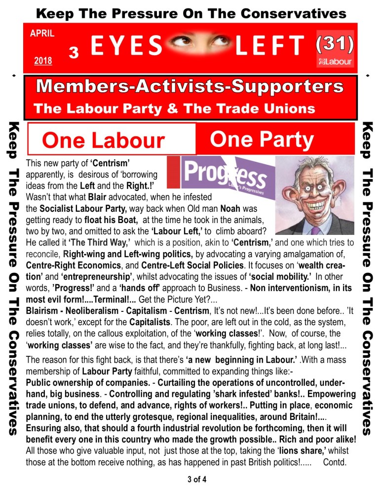 Publication 1 Eyes Left The New Centrists 3 of 4